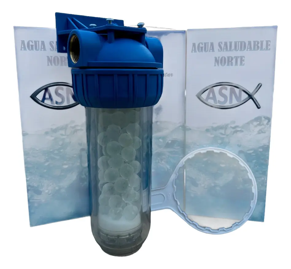 Filtro Anti-Sarro Ablandador Cartucho Polifosfato Recargable